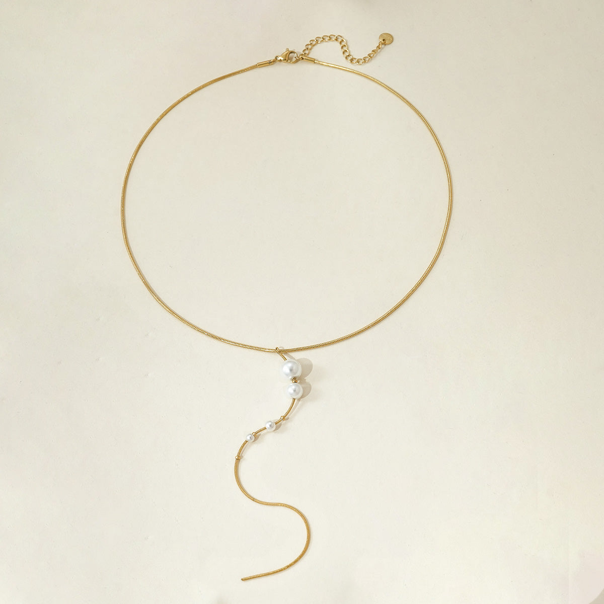 Collar Simple con Perlas